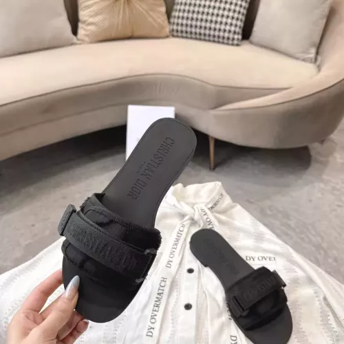 Replica Christian Dior Slippers For Women #1371750 $76.00 USD for Wholesale