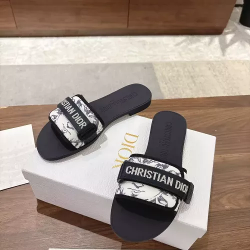 Wholesale Christian Dior Slippers For Women #1371751 $76.00 USD, Wholesale Quality Replica Christian Dior Slippers