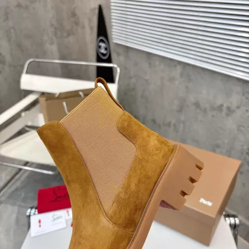 Replica Christian Louboutin Boots For Women #1371755 $108.00 USD for Wholesale