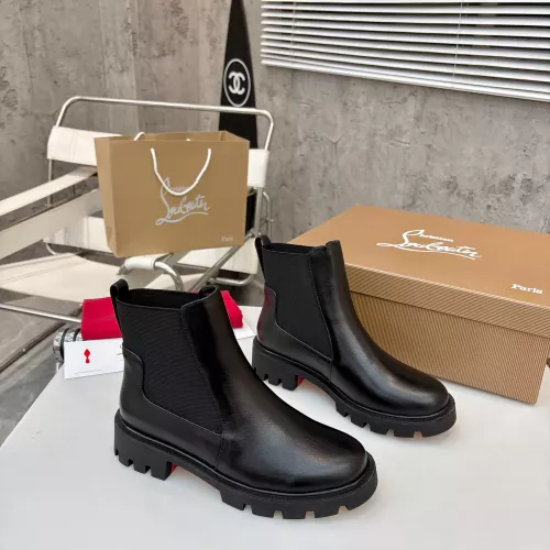 Replica Christian Louboutin Boots For Women #1371756 $108.00 USD for Wholesale