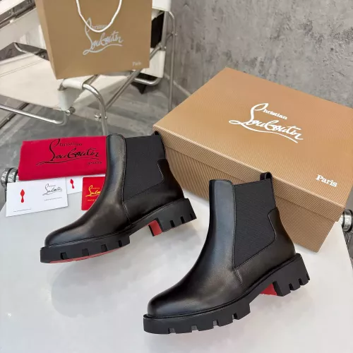 Replica Christian Louboutin Boots For Women #1371756 $108.00 USD for Wholesale