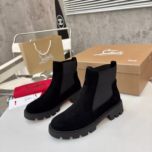 Wholesale Christian Louboutin Boots For Women #1371757 $108.00 USD, Wholesale Quality Replica Christian Louboutin Boots