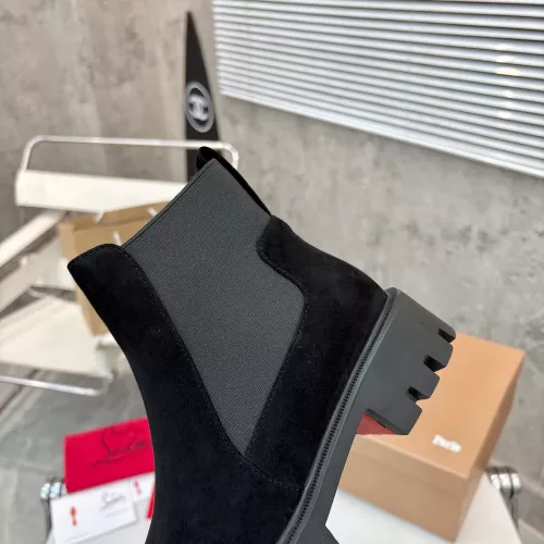 Replica Christian Louboutin Boots For Women #1371757 $108.00 USD for Wholesale