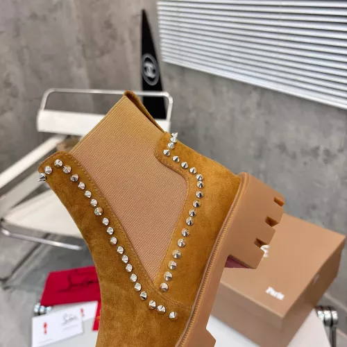 Replica Christian Louboutin Boots For Women #1371758 $115.00 USD for Wholesale