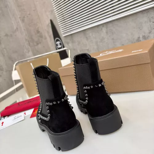 Replica Christian Louboutin Boots For Women #1371759 $115.00 USD for Wholesale
