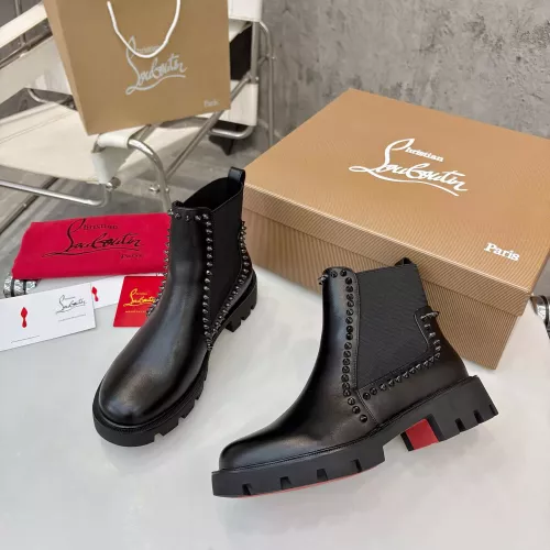 Replica Christian Louboutin Boots For Women #1371760 $115.00 USD for Wholesale