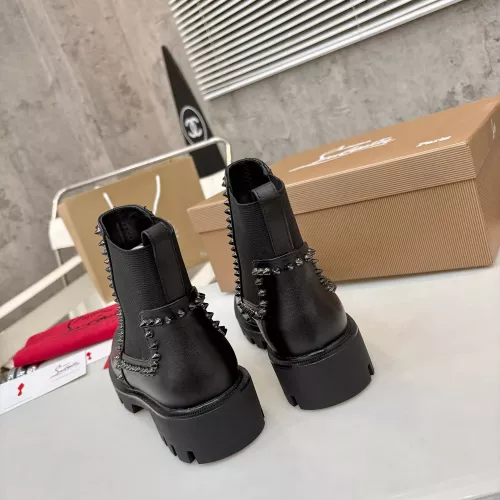 Replica Christian Louboutin Boots For Women #1371760 $115.00 USD for Wholesale