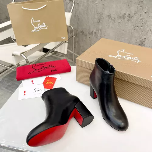 Replica Christian Louboutin Boots For Women #1371761 $105.00 USD for Wholesale