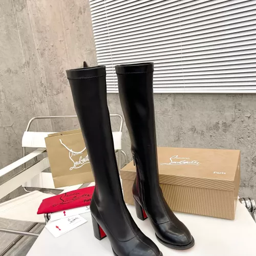 Replica Christian Louboutin Boots For Women #1371773 $108.00 USD for Wholesale