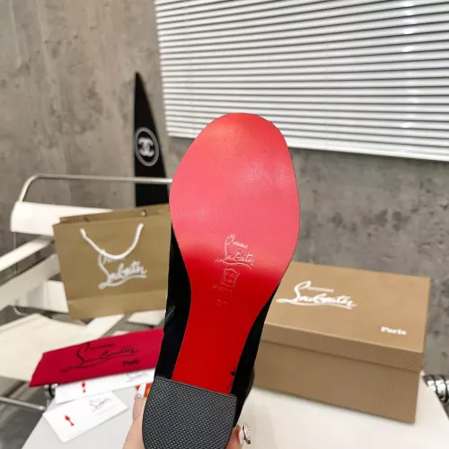 Replica Christian Louboutin Boots For Women #1371773 $108.00 USD for Wholesale