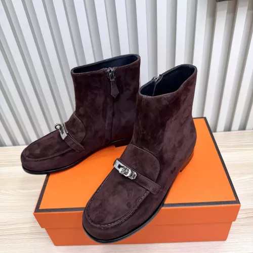 Wholesale Hermes Boots For Women #1371846 $135.00 USD, Wholesale Quality Replica Hermes Boots