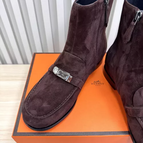 Replica Hermes Boots For Women #1371846 $135.00 USD for Wholesale