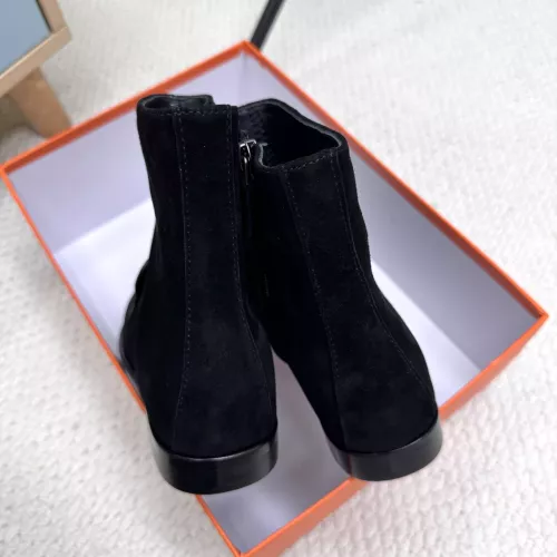 Replica Hermes Boots For Women #1371847 $135.00 USD for Wholesale