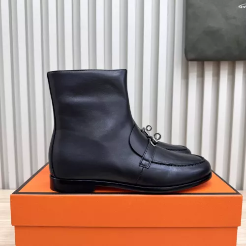 Replica Hermes Boots For Women #1371849 $135.00 USD for Wholesale