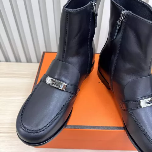 Replica Hermes Boots For Women #1371849 $135.00 USD for Wholesale