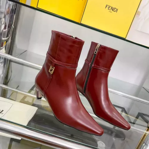 Wholesale Fendi Fashion Boots For Women #1371875 $115.00 USD, Wholesale Quality Replica Fendi Fashion Boots