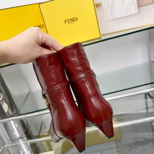 Replica Fendi Fashion Boots For Women #1371875 $115.00 USD for Wholesale