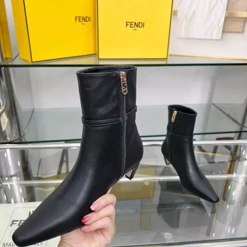 Replica Fendi Fashion Boots For Women #1371876 $115.00 USD for Wholesale