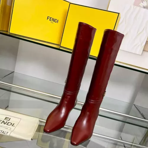 Replica Fendi Fashion Boots For Women #1371877 $162.00 USD for Wholesale