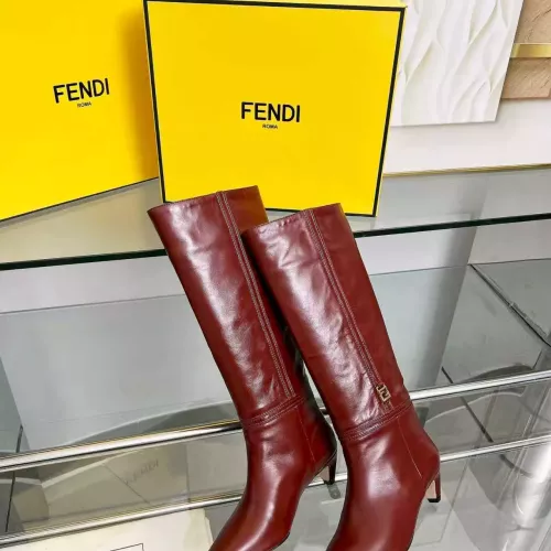 Replica Fendi Fashion Boots For Women #1371877 $162.00 USD for Wholesale