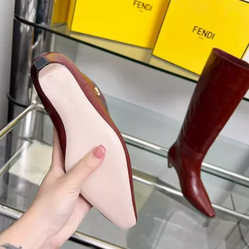 Replica Fendi Fashion Boots For Women #1371877 $162.00 USD for Wholesale