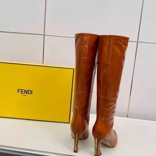 Replica Fendi Fashion Boots For Women #1371880 $175.00 USD for Wholesale