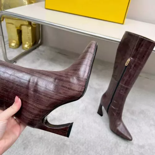 Replica Fendi Fashion Boots For Women #1371882 $175.00 USD for Wholesale