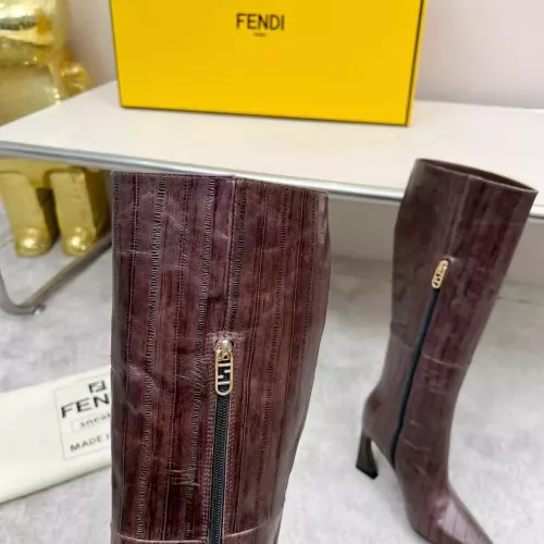 Replica Fendi Fashion Boots For Women #1371882 $175.00 USD for Wholesale