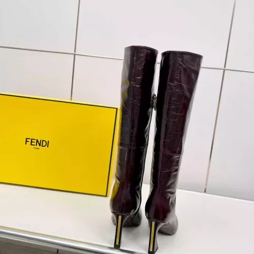 Replica Fendi Fashion Boots For Women #1371883 $175.00 USD for Wholesale