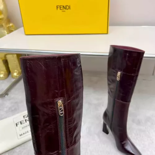 Replica Fendi Fashion Boots For Women #1371883 $175.00 USD for Wholesale