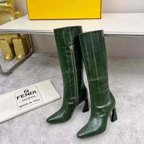 Wholesale Fendi Fashion Boots For Women #1371884 $175.00 USD, Wholesale Quality Replica Fendi Fashion Boots