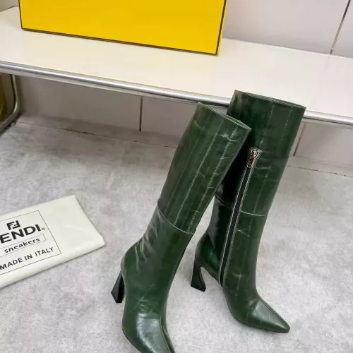 Replica Fendi Fashion Boots For Women #1371884 $175.00 USD for Wholesale