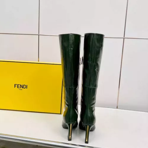 Replica Fendi Fashion Boots For Women #1371884 $175.00 USD for Wholesale