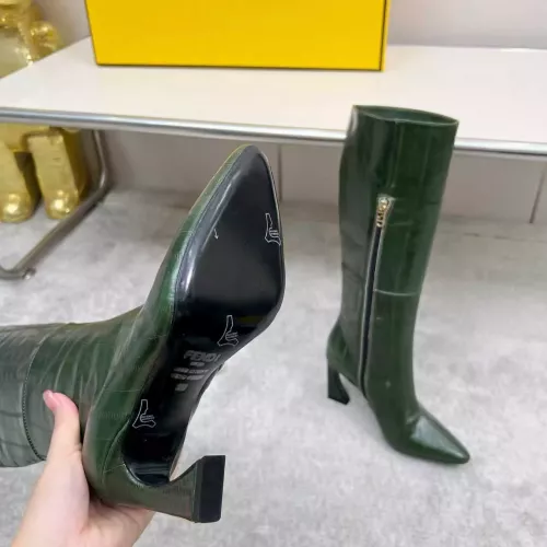 Replica Fendi Fashion Boots For Women #1371884 $175.00 USD for Wholesale