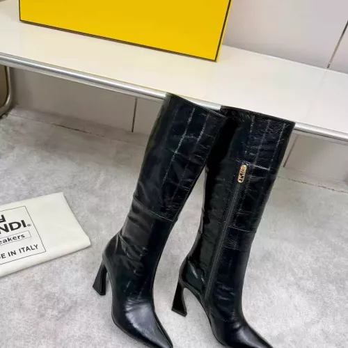 Replica Fendi Fashion Boots For Women #1371885 $175.00 USD for Wholesale