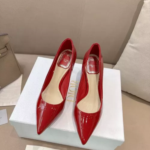 Replica Christian Dior High-Heeled Shoes For Women #1371896 $100.00 USD for Wholesale