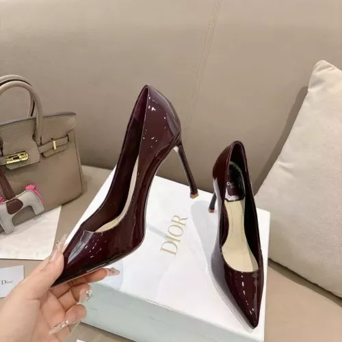 Wholesale Christian Dior High-Heeled Shoes For Women #1371899 $100.00 USD, Wholesale Quality Replica Christian Dior High-Heeled Shoes