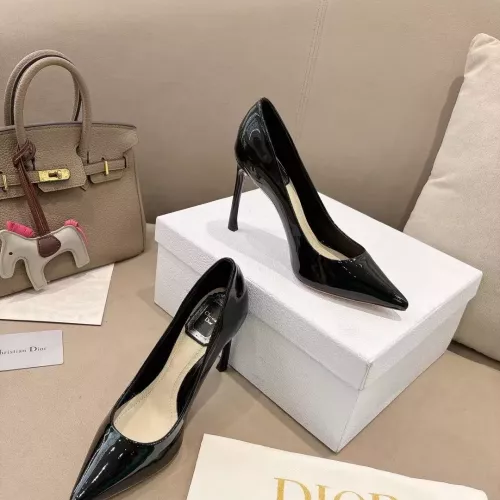 Replica Christian Dior High-Heeled Shoes For Women #1371900 $100.00 USD for Wholesale