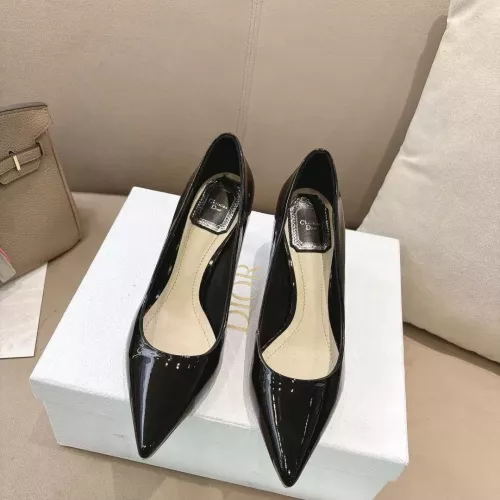 Replica Christian Dior High-Heeled Shoes For Women #1371901 $100.00 USD for Wholesale