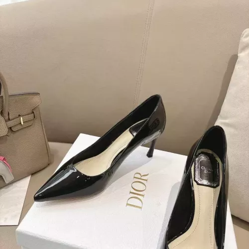 Replica Christian Dior High-Heeled Shoes For Women #1371901 $100.00 USD for Wholesale
