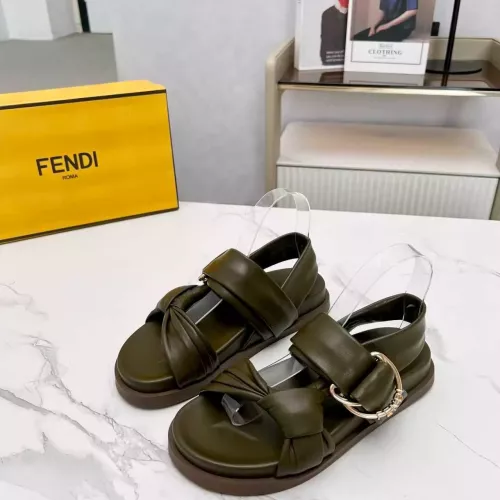Wholesale Fendi Sandal For Women #1371923 $96.00 USD, Wholesale Quality Replica Fendi Sandal