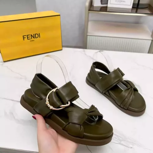 Replica Fendi Sandal For Women #1371923 $96.00 USD for Wholesale