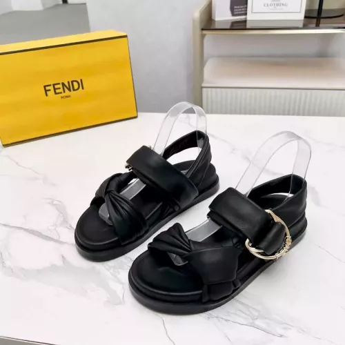 Wholesale Fendi Sandal For Women #1371924 $96.00 USD, Wholesale Quality Replica Fendi Sandal