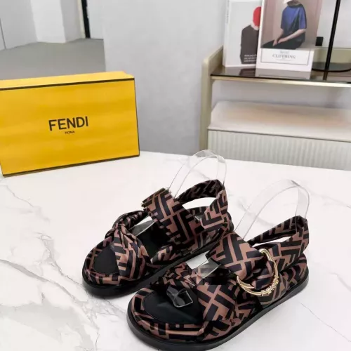 Wholesale Fendi Sandal For Women #1371925 $96.00 USD, Wholesale Quality Replica Fendi Sandal