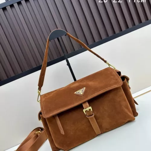 Wholesale Prada AAA Quality Shoulder Bags For Women #1371942 $88.00 USD, Wholesale Quality Replica Prada AAA Quality Shoulder Bags