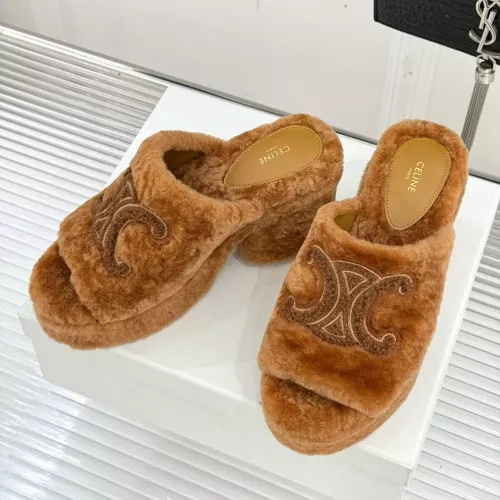 Wholesale Celine Slippers For Women #1371948 $122.00 USD, Wholesale Quality Replica Celine Slippers