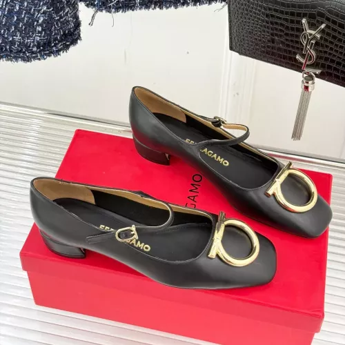 Wholesale Salvatore Ferragamo High-Heeled Shoes For Women #1371961 $112.00 USD, Wholesale Quality Replica Salvatore Ferragamo High-Heeled Shoes
