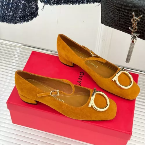 Wholesale Salvatore Ferragamo High-Heeled Shoes For Women #1371963 $112.00 USD, Wholesale Quality Replica Salvatore Ferragamo High-Heeled Shoes