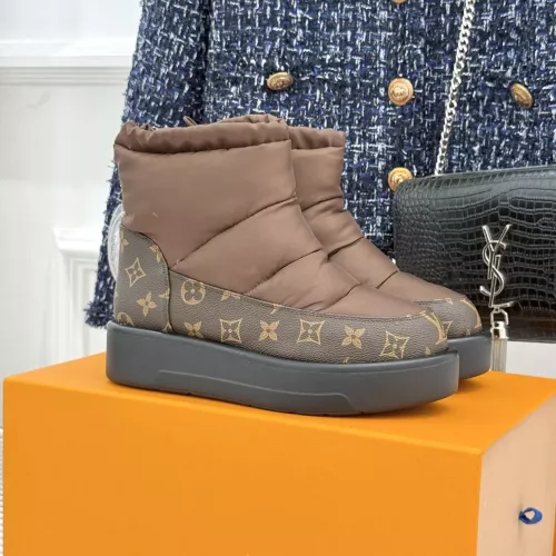 Wholesale Louis Vuitton Boots For Women #1371976 $112.00 USD, Wholesale Quality Replica Louis Vuitton Boots