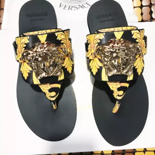 Wholesale Versace Slippers For Women #1372003 $72.00 USD, Wholesale Quality Replica Versace Slippers